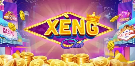 Giao diện chính của XENG Casino Online với các trò chơi casino hiện đại